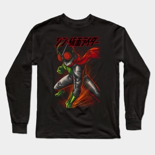 Black steel Rider Long Sleeve T-Shirt